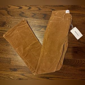 FRAME Le High Flare corduroy size 27